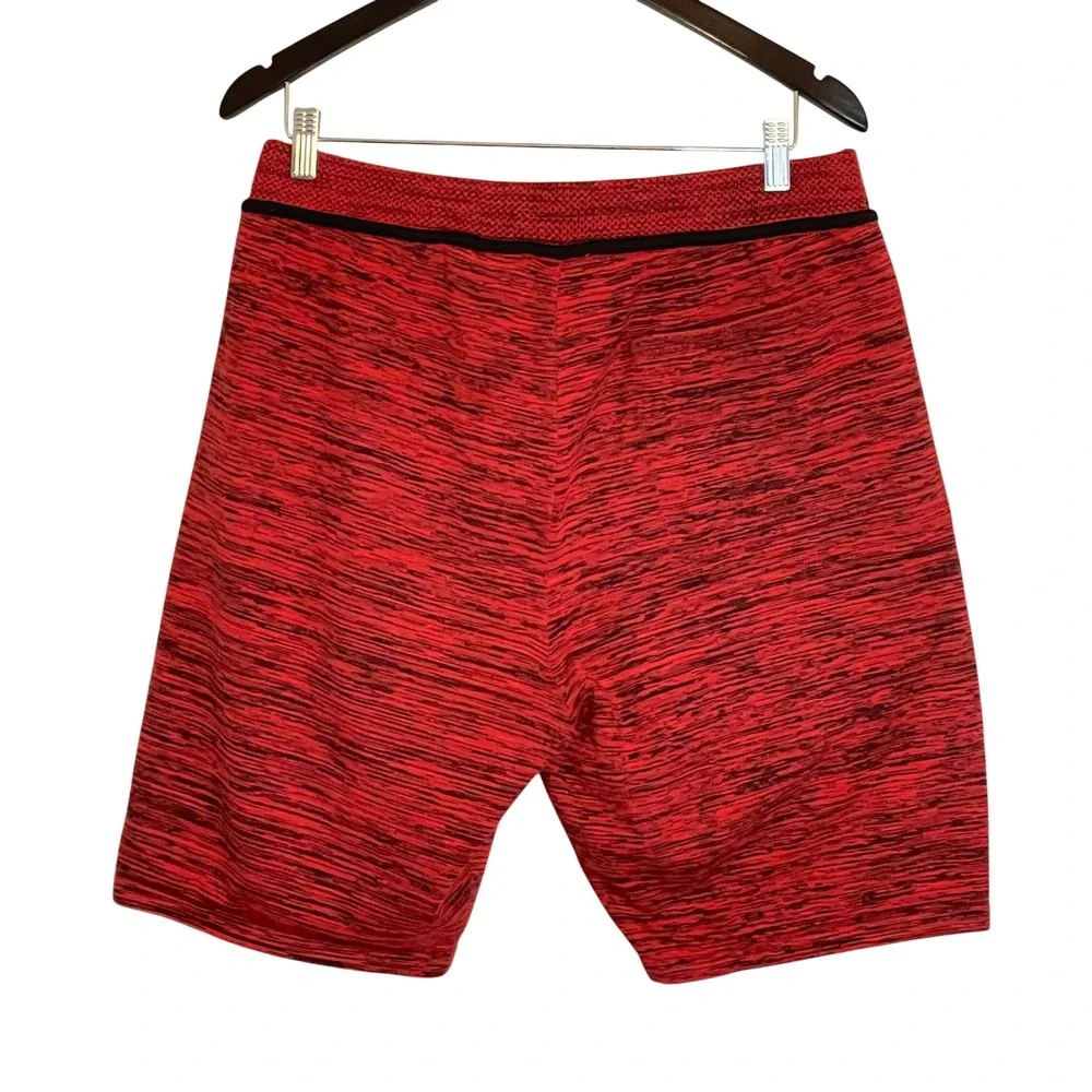Nike Mens Tech Knit Shorts‎ Red Black Space Dye XL 810226-687